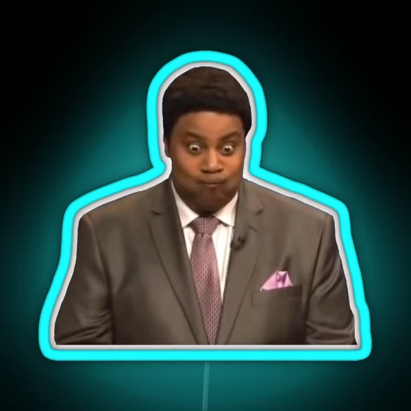 Kenan Thompson SNL Reaction RGB Neon Sign