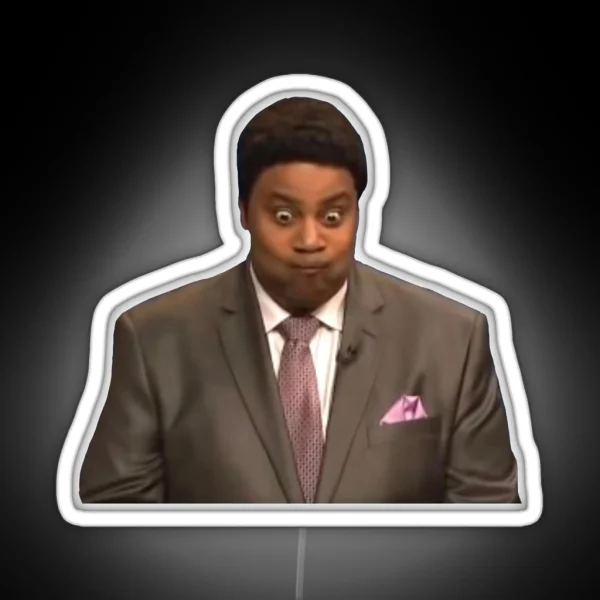 Kenan Thompson SNL Reaction RGB Neon Sign