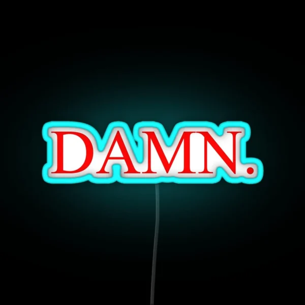 Kendrick Lamar DAMN RGB Neon Sign