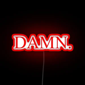 Kendrick Lamar DAMN RGB Neon Sign