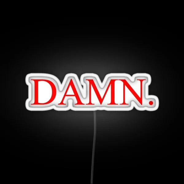 Kendrick Lamar DAMN RGB Neon Sign