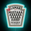 Neon Wall Art Sign Inspired by Kendrick Lamar's Mustard Hip Hop