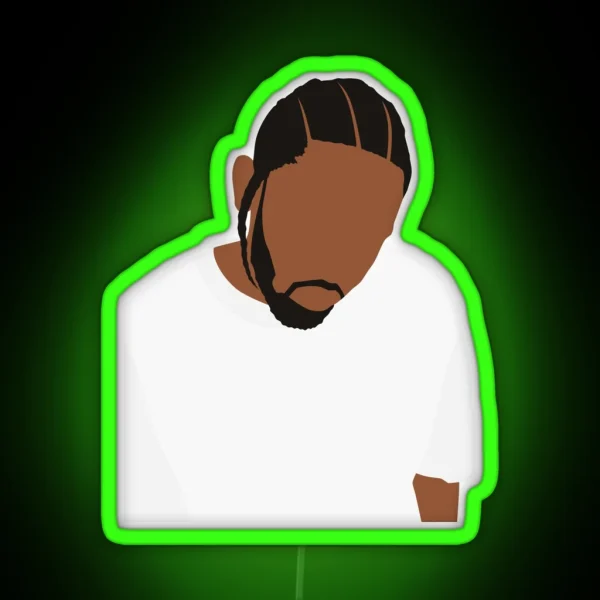 Kendrick Lamar RGB Neon Sign