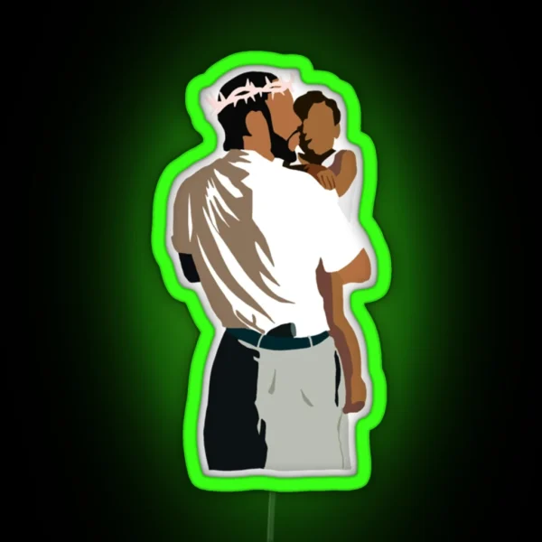 Kendrick Lamar RGB Neon Sign