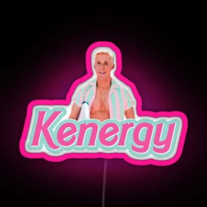 Kenergy Ryan Gosling RGB Neon Sign