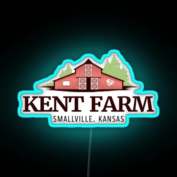 Kent Farm RGB Neon Sign