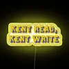 RGB Color Changing Reading and Writing Sign with Neon Letters