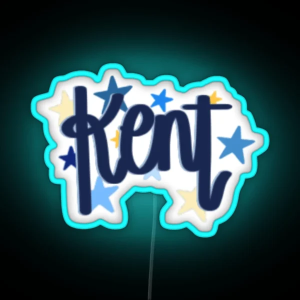Kent Stars RGB Neon Sign