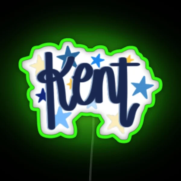 Kent Stars RGB Neon Sign