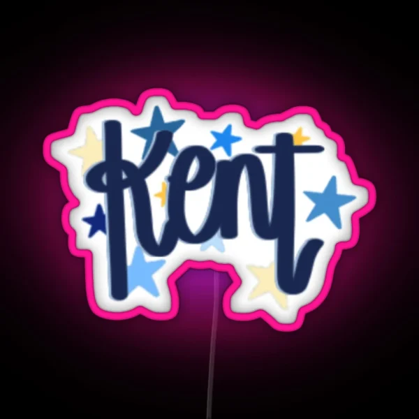 Kent Stars RGB Neon Sign