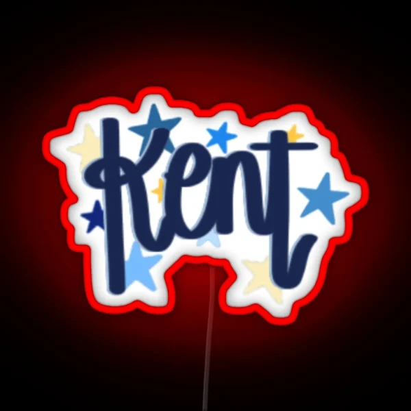 Kent Stars RGB Neon Sign