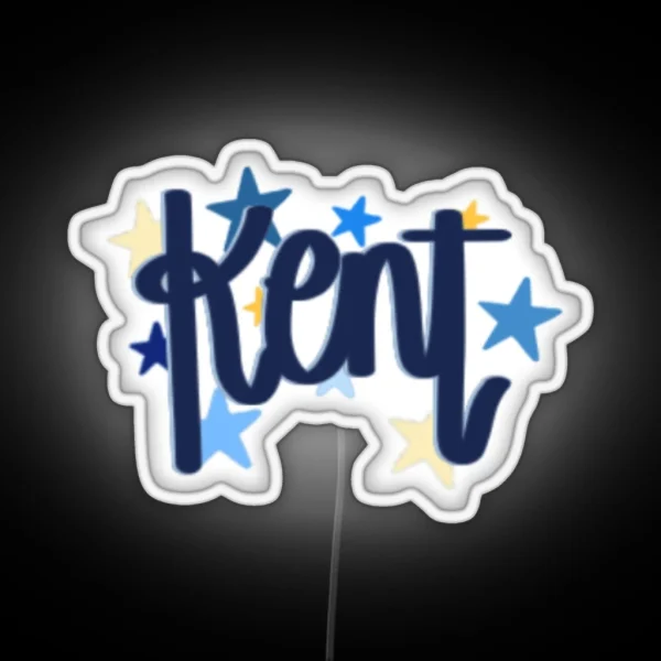 Kent Stars RGB Neon Sign