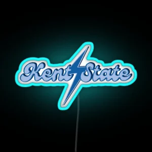 Kent State In Blue RGB Neon Sign