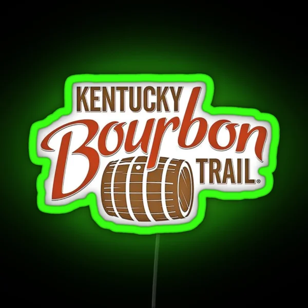 Kentucky Bourbon Trail RGB Neon Sign