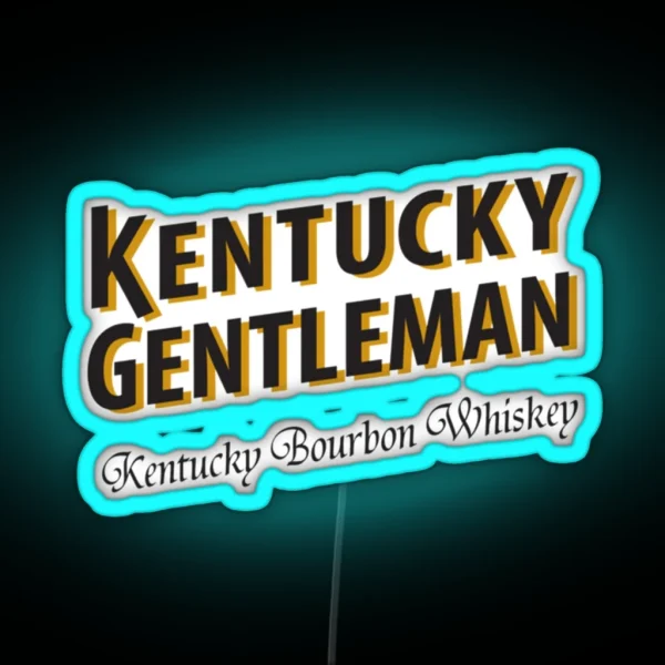 Kentucky Whiskey Logo RGB Neon Sign