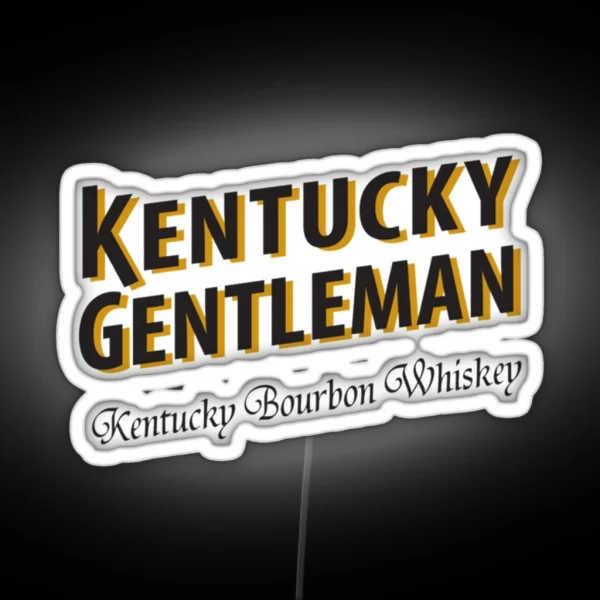 Kentucky Whiskey Logo RGB Neon Sign