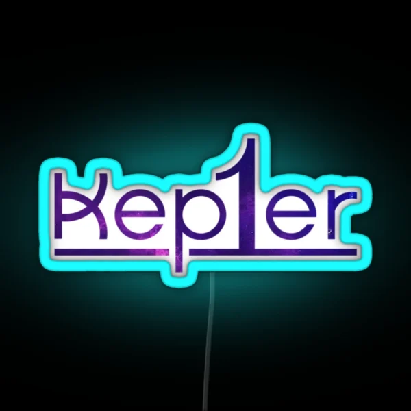 Kep1er Logo RGB Neon Sign