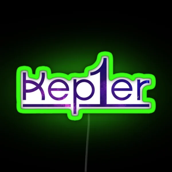 Kep1er Logo RGB Neon Sign