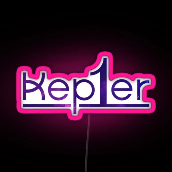 Kep1er Logo RGB Neon Sign
