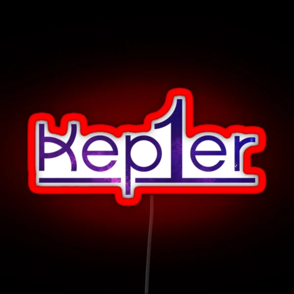 Kep1er Logo RGB Neon Sign