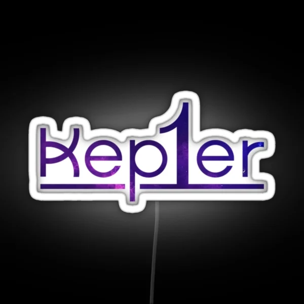 Kep1er Logo RGB Neon Sign
