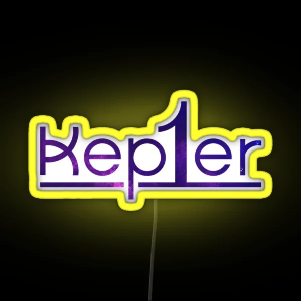 Kep1er Logo RGB Neon Sign