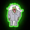 Vintage inspired Muppet nostalgia with colorful RGB neon decorative sign