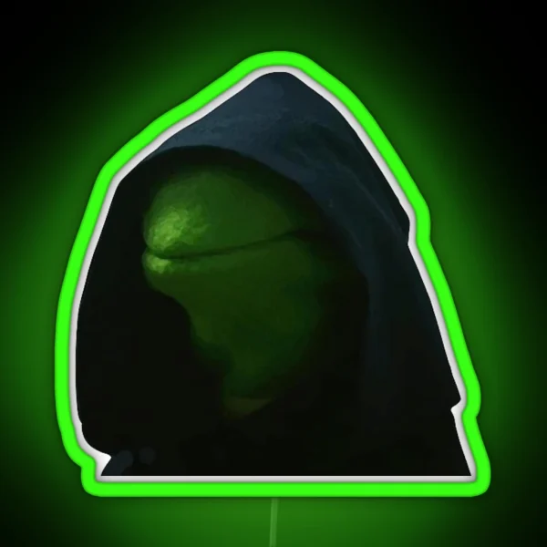 Kermit Evil RGB Neon Sign