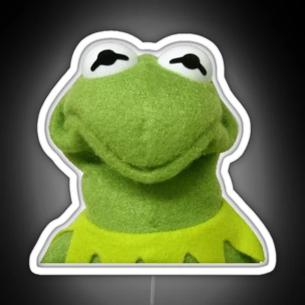 Kermit The Amphibian RGB Neon Sign