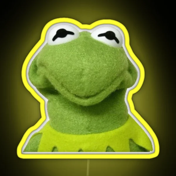 Kermit The Amphibian RGB Neon Sign