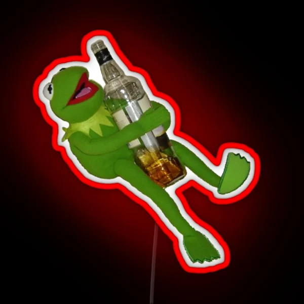 Kermit Unleashed RGB Neon Sign