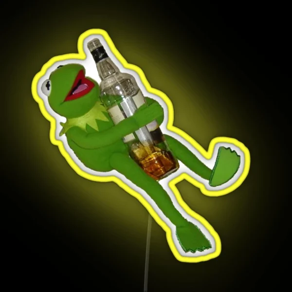 Kermit Unleashed RGB Neon Sign