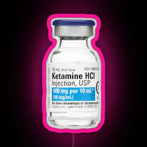 Ketamine Classic RGB Neon Sign