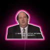 Add whimsy to your office with this bright Kevin Malone sign.