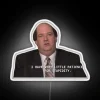 Office Space Inspired Kevin Malone Patience RGB Neon Light Sign