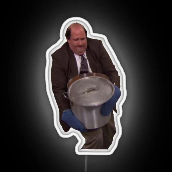 Kevin Spills His Chili The Office RGB Neon Sign