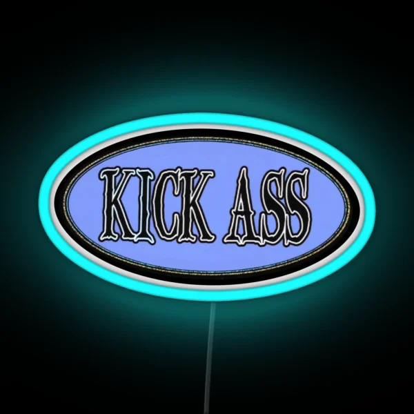 Kick It RGB Neon Sign