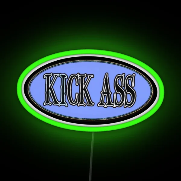 Kick It RGB Neon Sign