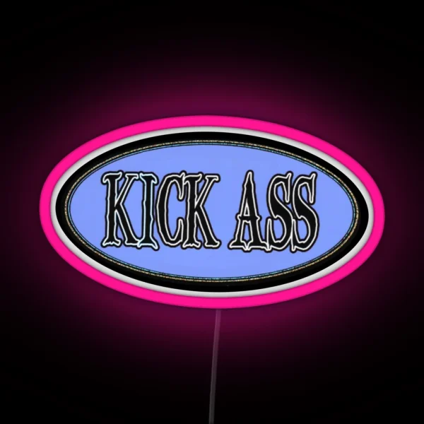 Kick It RGB Neon Sign
