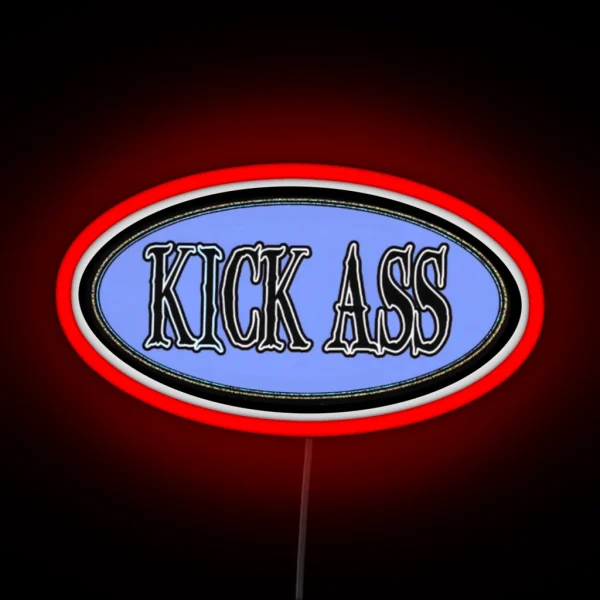 Kick It RGB Neon Sign