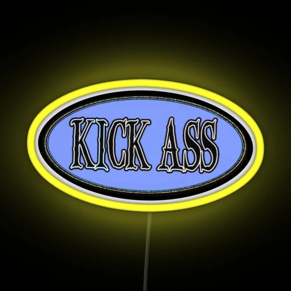 Kick It RGB Neon Sign