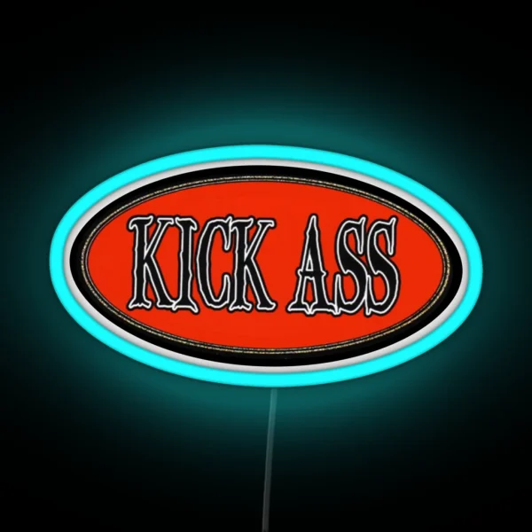 Kick RGB Neon Sign