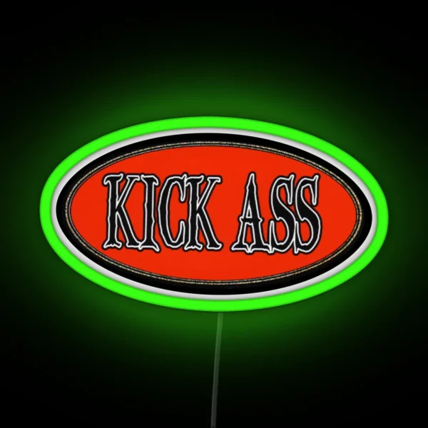 Kick RGB Neon Sign