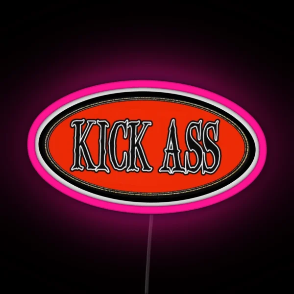 Kick RGB Neon Sign