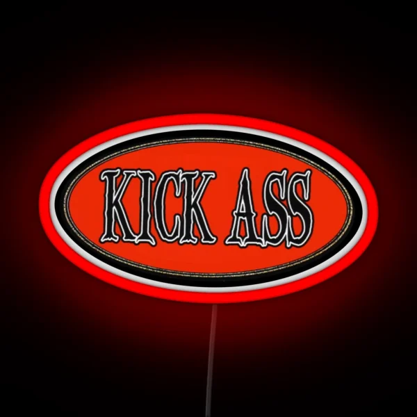 Kick RGB Neon Sign