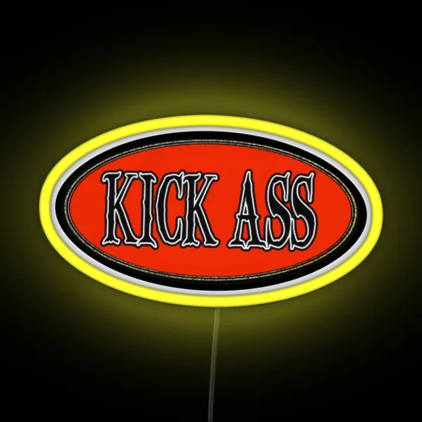 Kick RGB Neon Sign