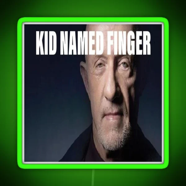 Kid Named Finger RGB Neon Sign