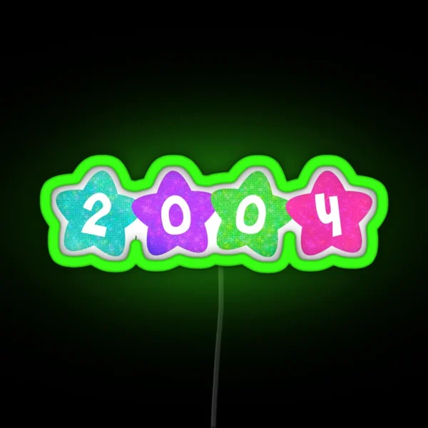 Kidcore 2004 RGB Neon Sign