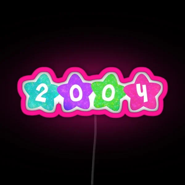Kidcore 2004 RGB Neon Sign