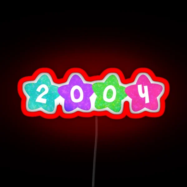 Kidcore 2004 RGB Neon Sign
